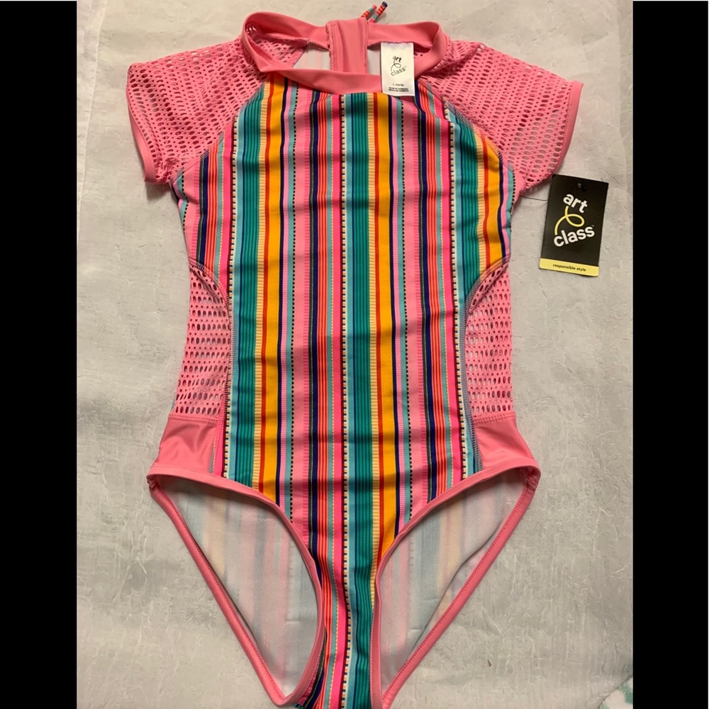 NWT swimsuit, age 10/12